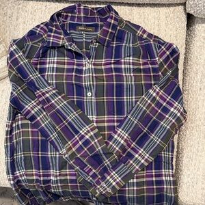 Tommy Bahama Women's Multicolor Plaid Shirt
